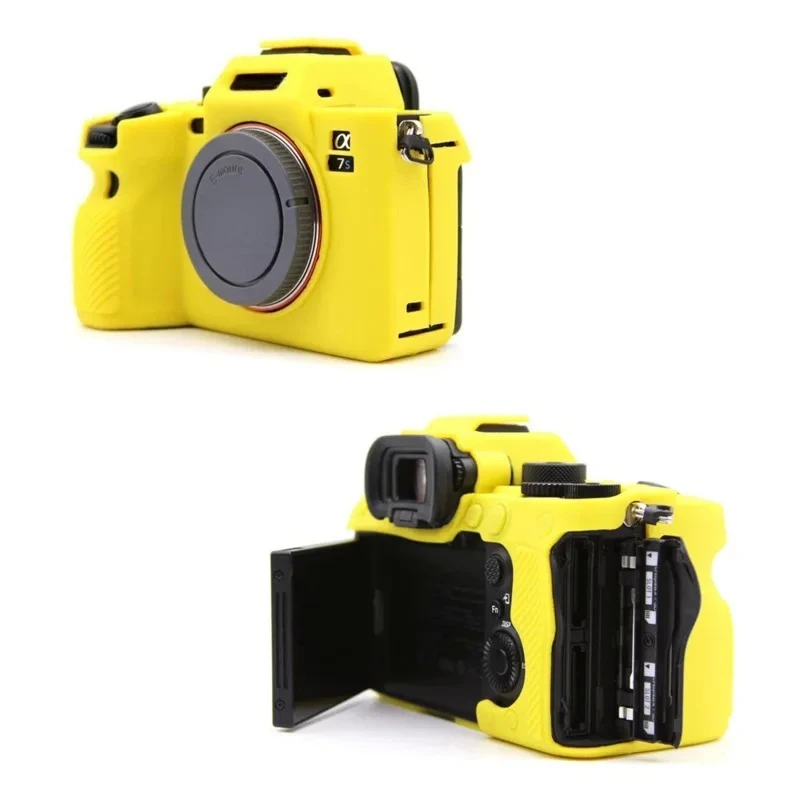 Rubber silicone case body cover For Sony a7siii A7s III ILCE-7SM3 a7s3 camera A7s III protector frame skin