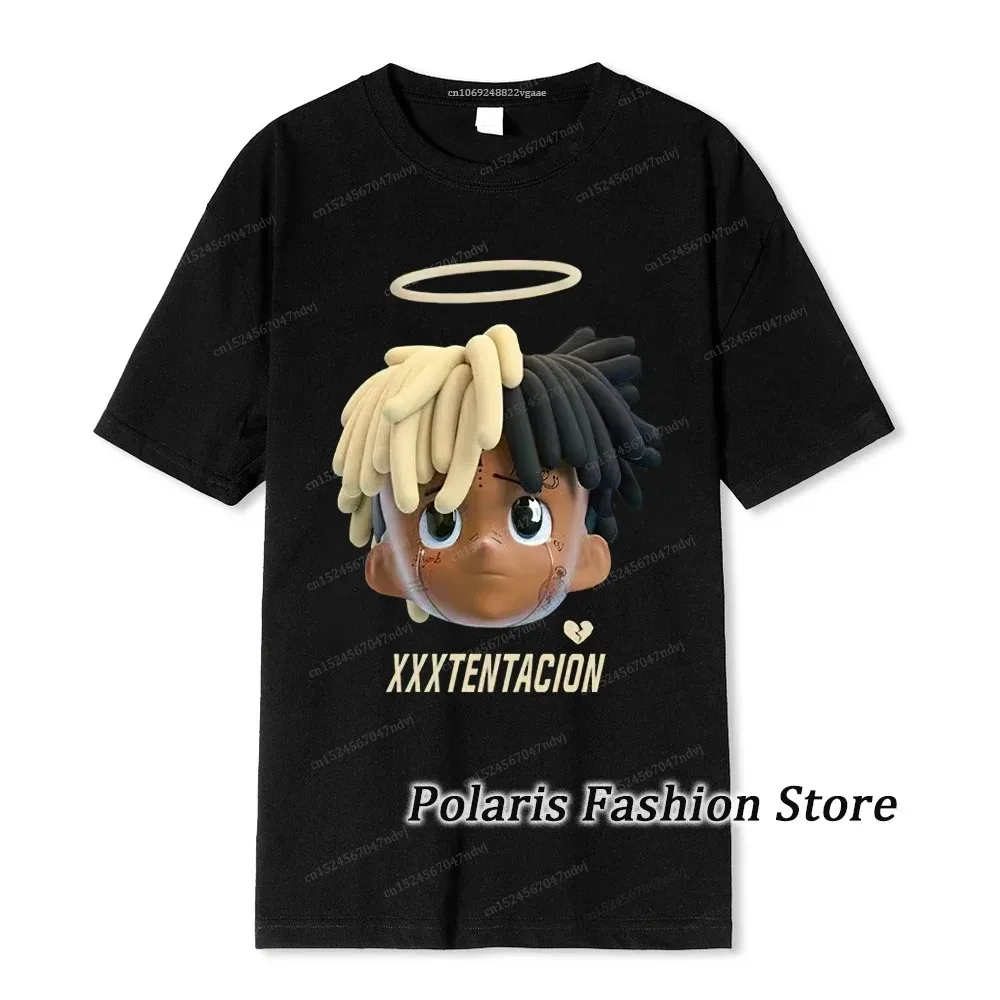 2024 XXXTentation T Shirt Rapper Tshirts Hip Hop Tee Shirt Vintage Oversized Clothes Free Shipping