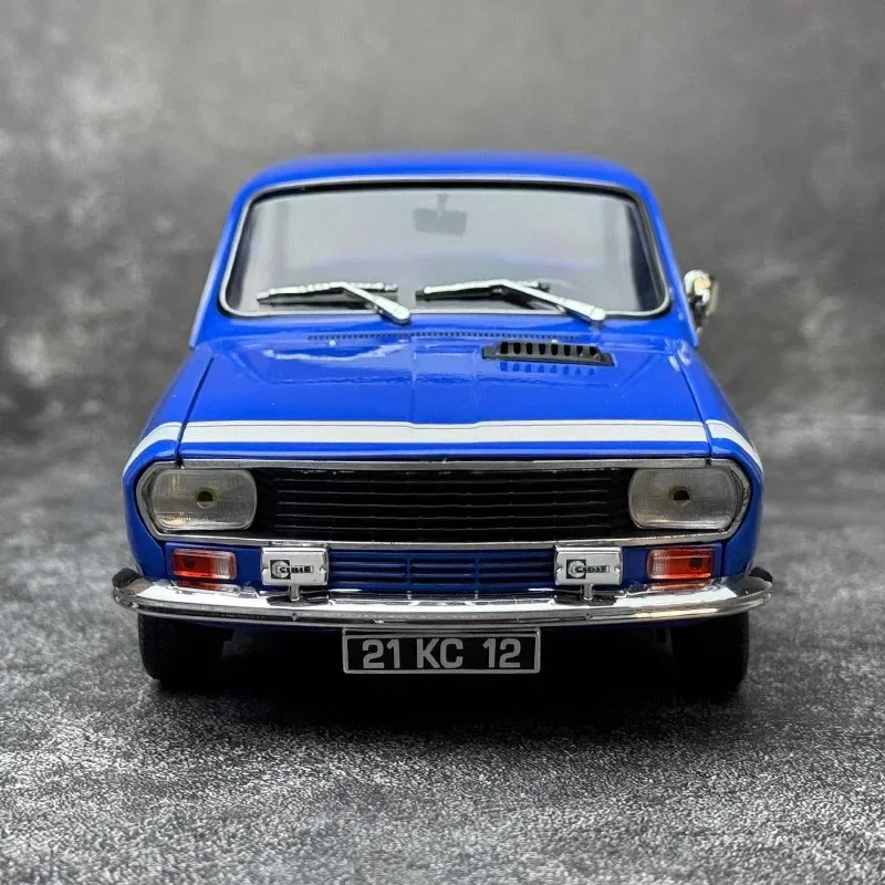 

NOREV 1:18 Renault 12 Gordini TS 1971-1974 Alloy Diecast Model, Classic Vintage Car with Opening Parts, Collector Edition