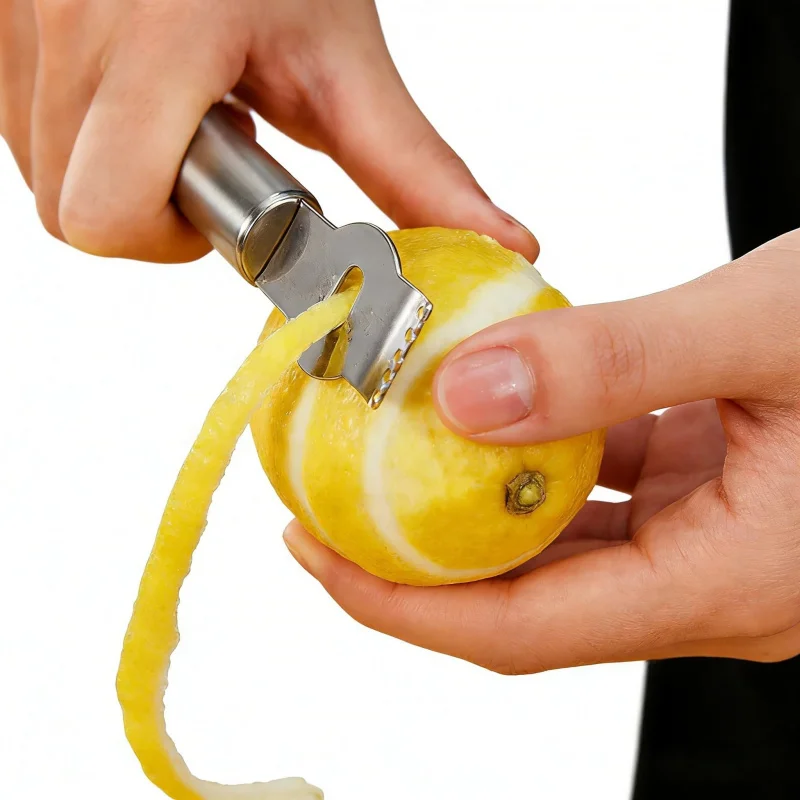 Stainless Steel Manual Lemon Peeler Household Fruit Potato Radish Grating Tool1-3Essential for a personal kitchen