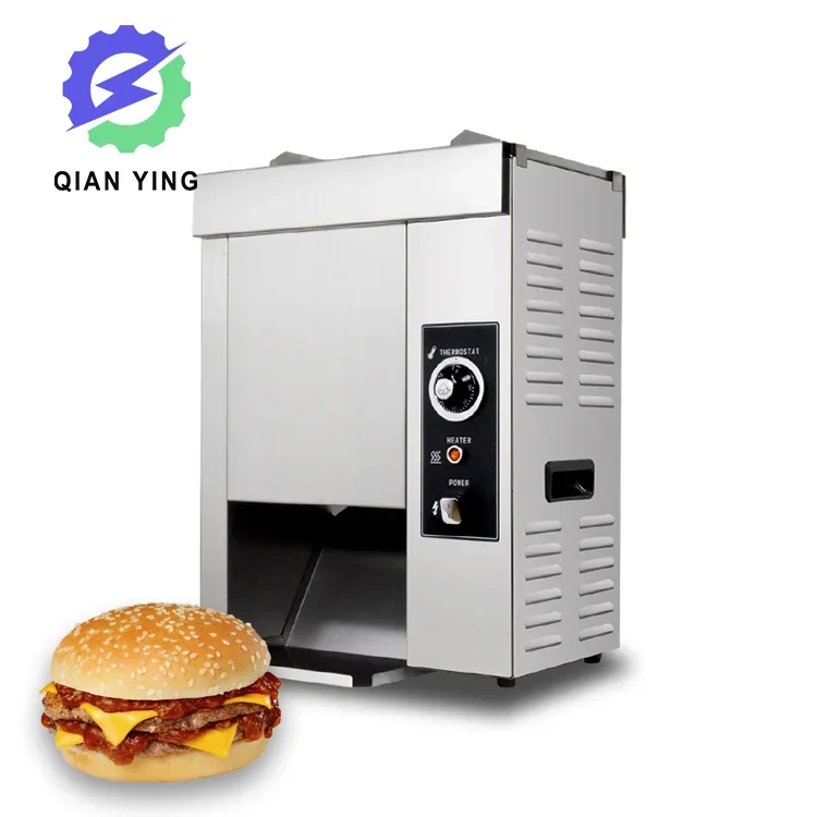 Professionnel Vertical Commercial Electric Toaster Burger Making Bread Burger Toaster