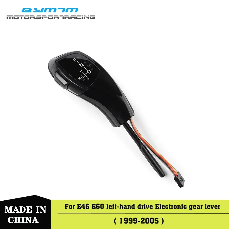 

Left-hand drive LED Black Shift Lever knob Automotive interior decoration For BMW E46 E60 E61