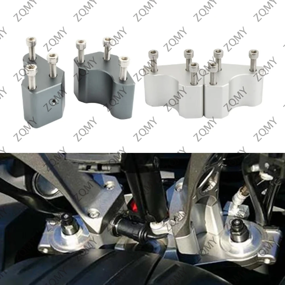 Kit d'entretoises de guidon de moto en aluminium, 1 paire, pour Kawasaki Concours 1400 ABS 1400GTR 2008-2022