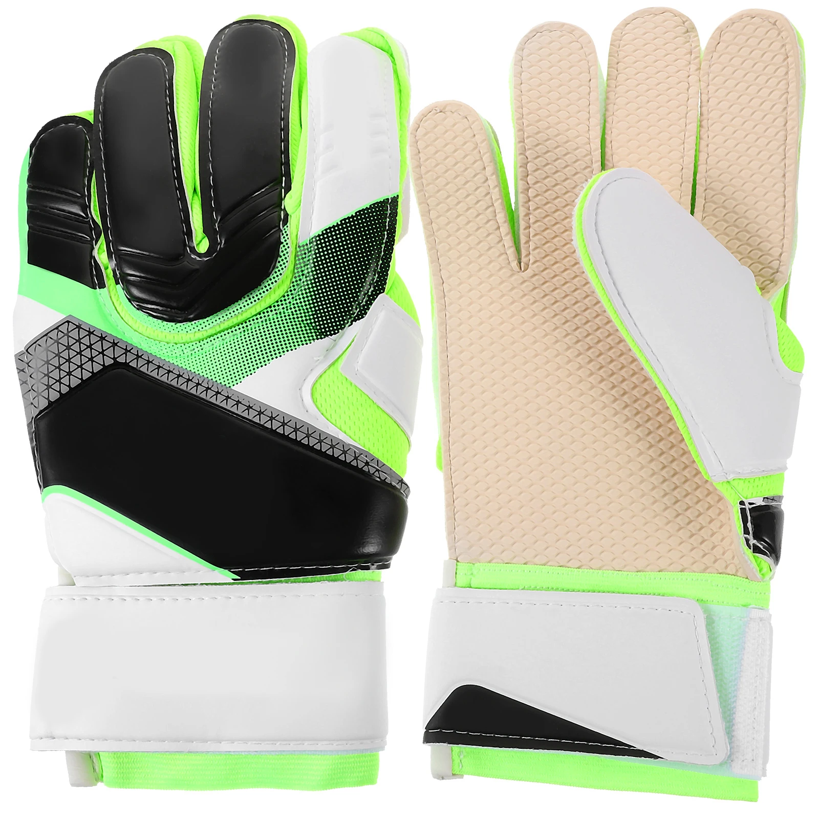 

Goalkeeper Gloves Super Thick Football Adult Soccer Goalie Boys Protection Gym Sports Durable Breathable Material Soft H Easy