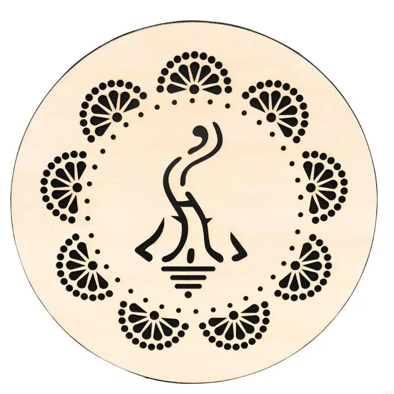 

A2UF 10inch Wooden Stream Sea Drum Hand Drum Percussions Instrument for Kids, Adults