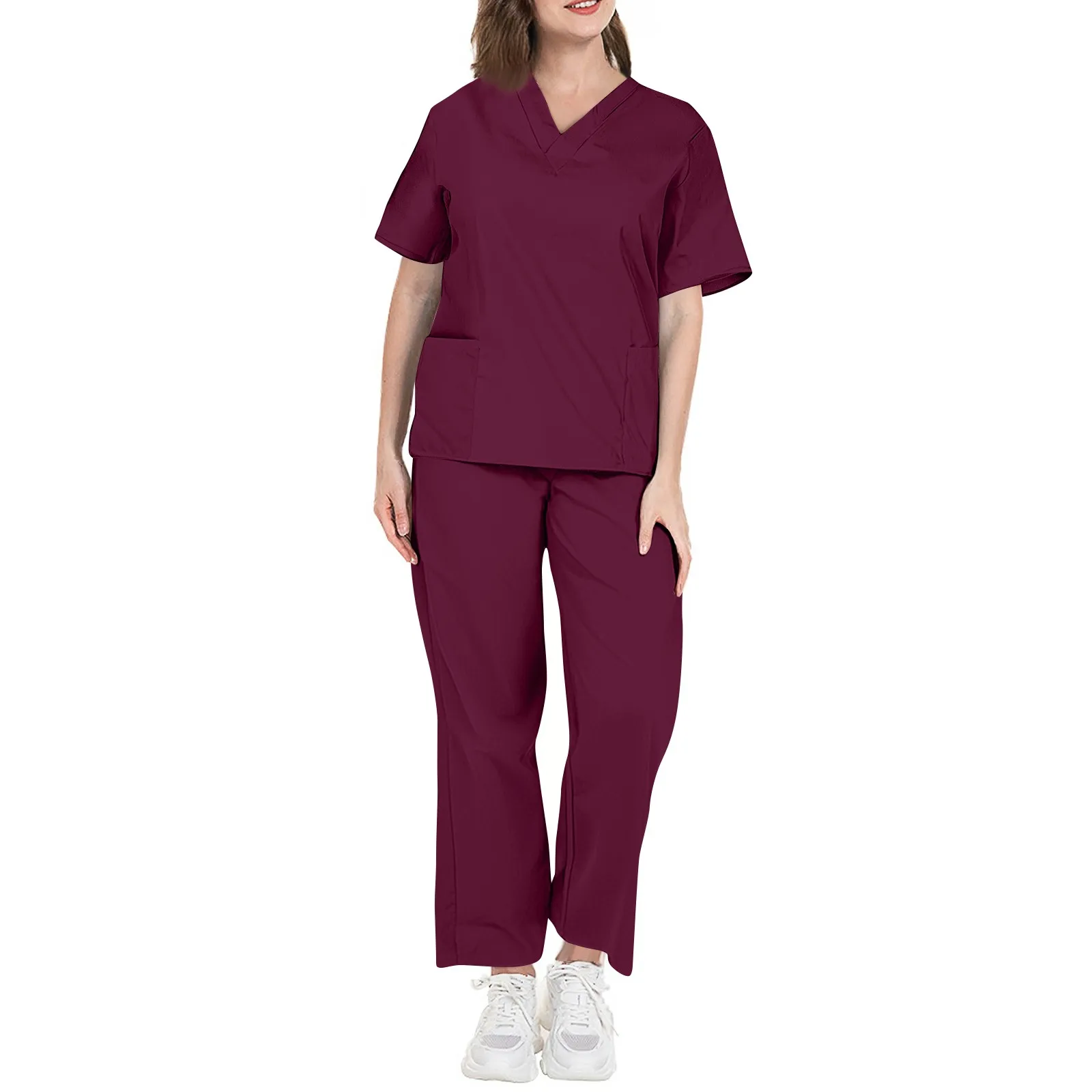 Women Jogger Sets Beauty Costume High-Quality Scrubs Women Surgical Scrubs Set Supplies Nurse Suit Workwear