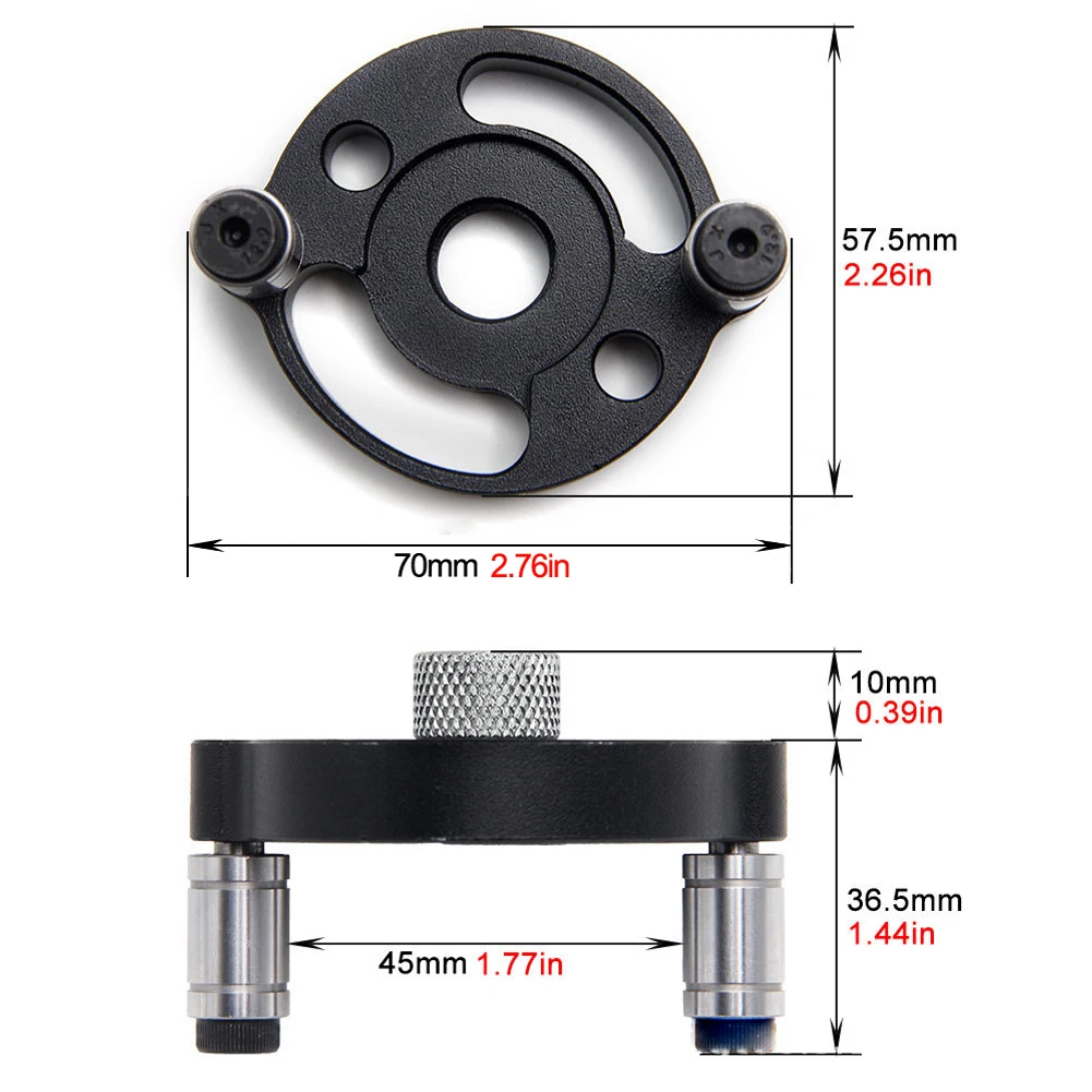 For Drilling Applications Drill Guide Set Dowel Clamp Kit Drilling And Woodworking 57.5*36.5cm Quick Centering Clips