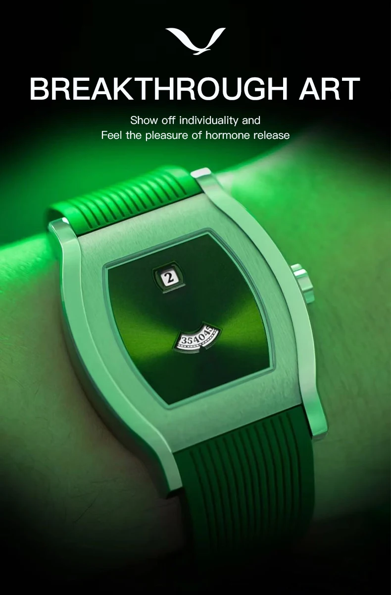 ساعة يد فاخرة جديدة Specht & Söhne Jump Hour ميكانيكية أوتوماتيكية للرجال ساعة يد من الفولاذ المقاوم للصدأ والكريستال الياقوت Reloj Hombre ﻿