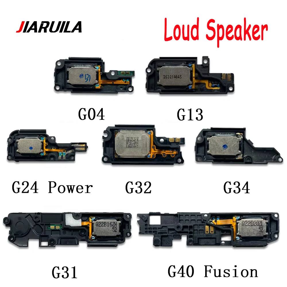 Loudspeaker bottom Loud Speaker Sound Buzzer Ringer Flex For Moto G04 G13 G14 G22 G24 Power G34 G40 Fusion G53 G54 G84 G72 G73