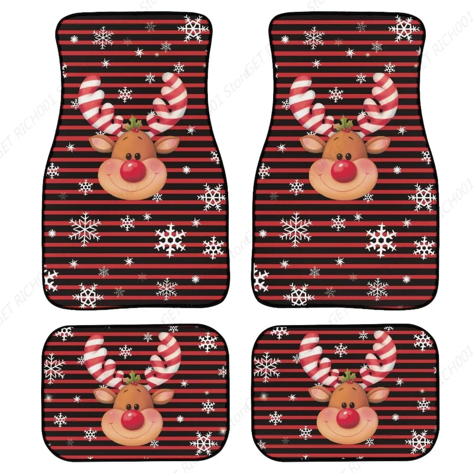 

Alfombrillas Lanteras Y Trasaras Reno Naviño Para Coche, Alfombra Para Pies A Prueba Polvo, Almohadillas Antislipantes Para Pi