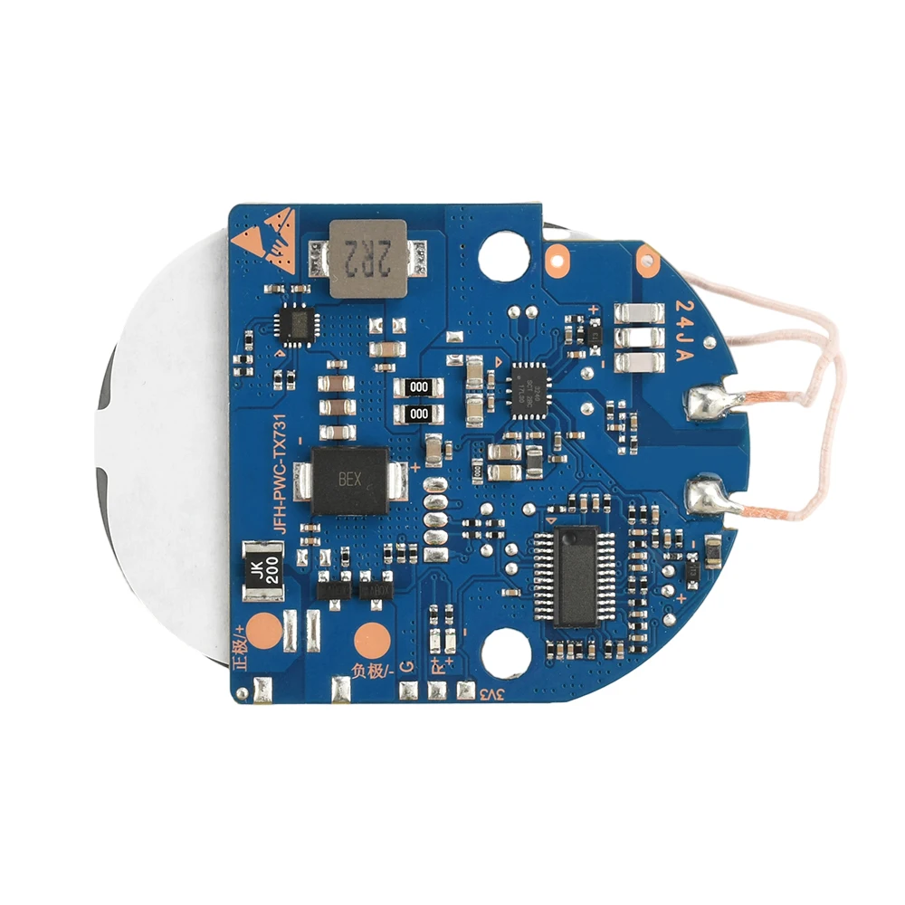 ﻿   Chargeur sans fil DC 10-24V 20W, carte mère, Module de chargeur sans fil pour voiture, 12V 24V, téléphone portable universel avec fenêtre Popup