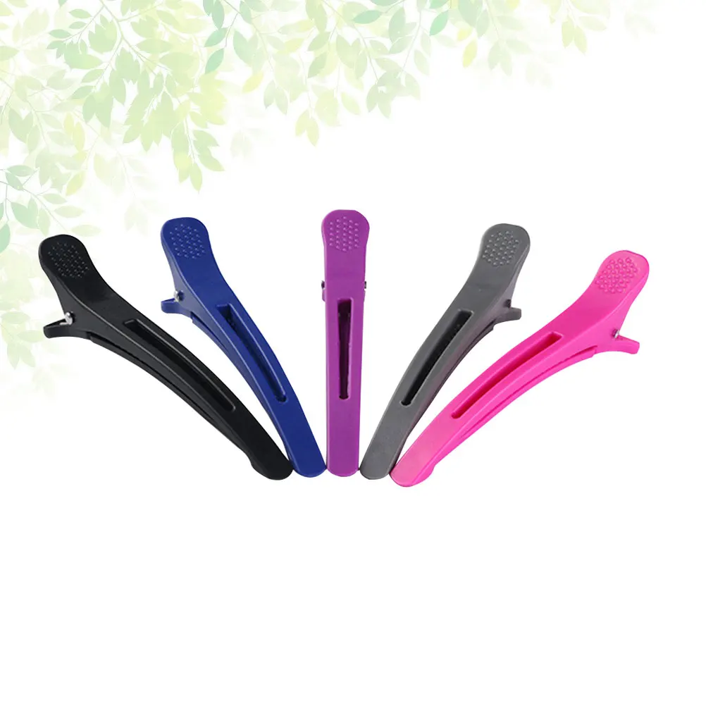 

12pcs Hair Clips Sectioning Salon Grips Styling Clamps Durable Anti-Slip Claw For Women Girls Mixed Pattern Sports Party