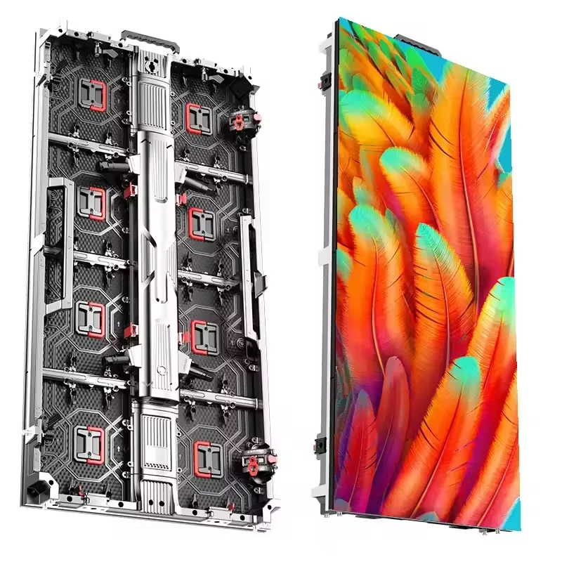Outdoor P3.91 Full Color LED Display Screen Waterproof SMD LED Video Wall HD RGB Illuminated Sign Advertising Screen 50*100cm