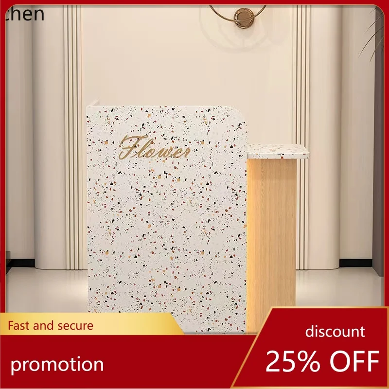 HT checkout page Shop Bar Lighted Clothing Shop Barber Beauty Nail Art Reception Desk