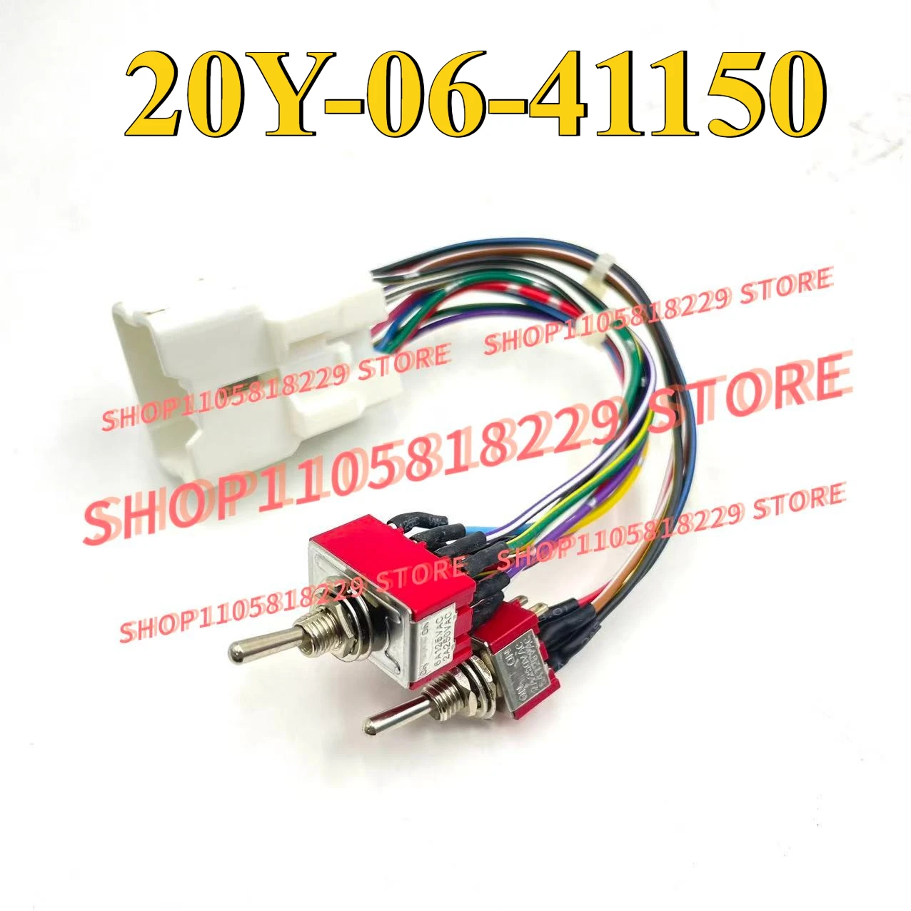 Emergency Backup Switch Assembly 20Y-06-41150 PC200-8 Excavator Parts for Construction Machinery Parts