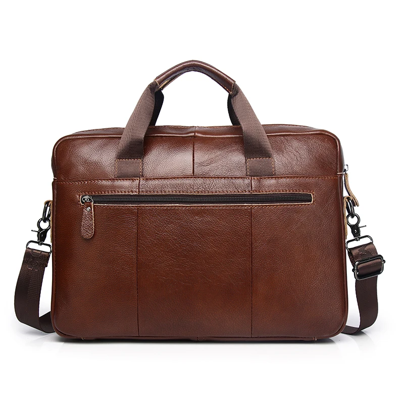 SCHLATUM 2023 Genuine Leather Briefcases Hard For Men Handbags Laptop Briefcase Bags 15.6 Inch Office Bussiness Computer Bag