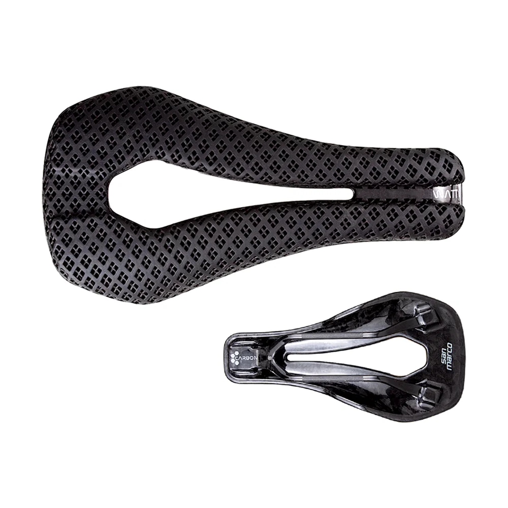 AliExpress SAN MARCO San Marco Saddle 3D Printed Road Grave MTB Carbon Bike Saddles TT Triathlon 255*132mm Bicycle Seats Ultralight Breathable Soft