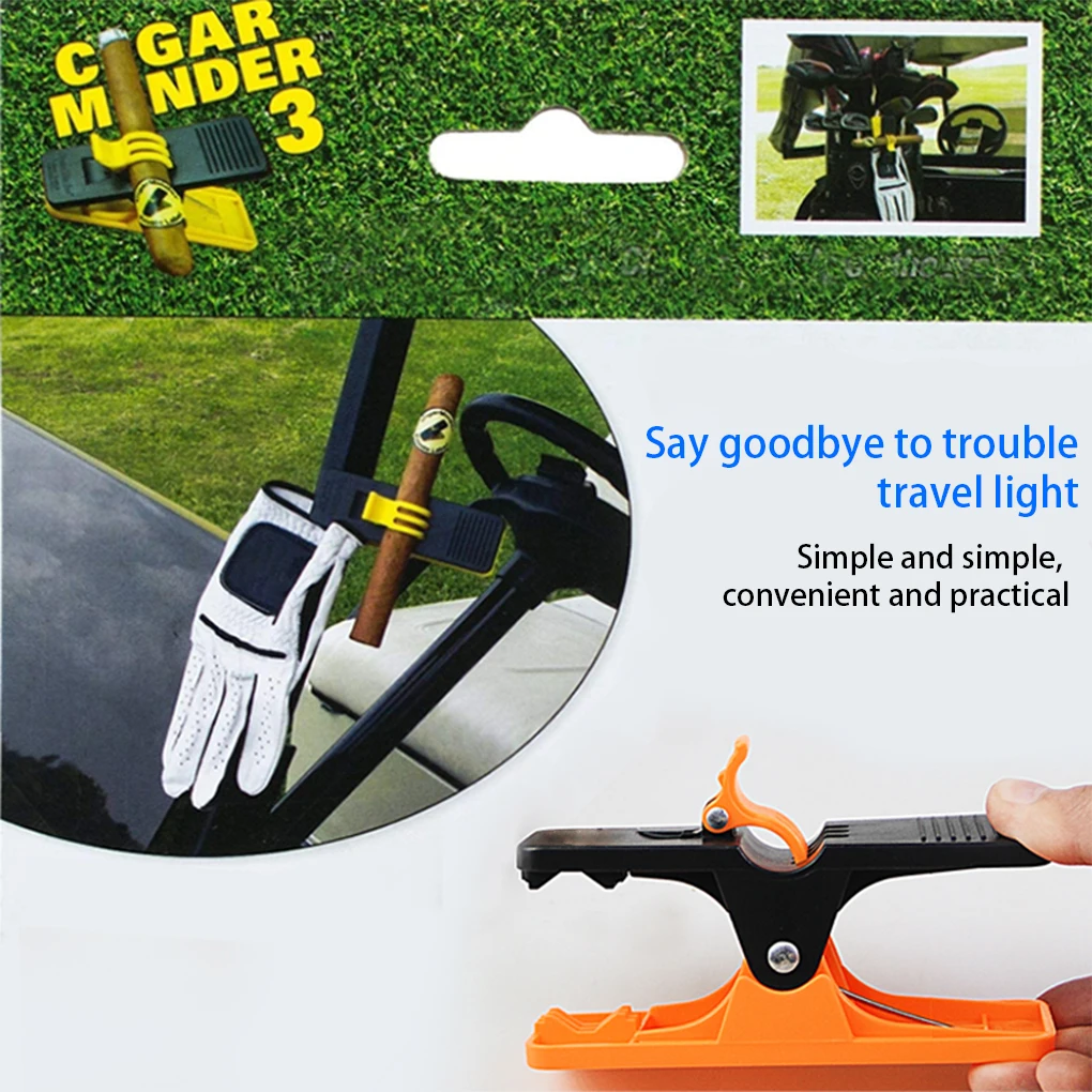 Golf Trainer Holder Clip Golfer Training Professional Beginner Clipping Portable Labor-saving Clamp Accessory Green