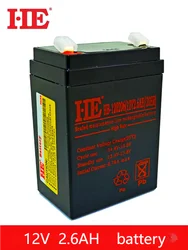 12V2.6AH Battery Rechargeable lead-acid Accumulator for Children Toy Car Electronic Scale