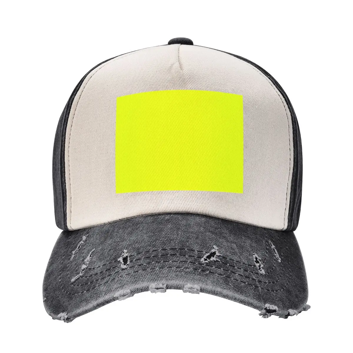 PLAIN SOLID YELLOW - LEMON LIME- BY OZCUSHIONS Бейсбольная кепка Пляжная сумка Шляпа от солнца Шляпа для гольфа Шляпы для девочек Мужские