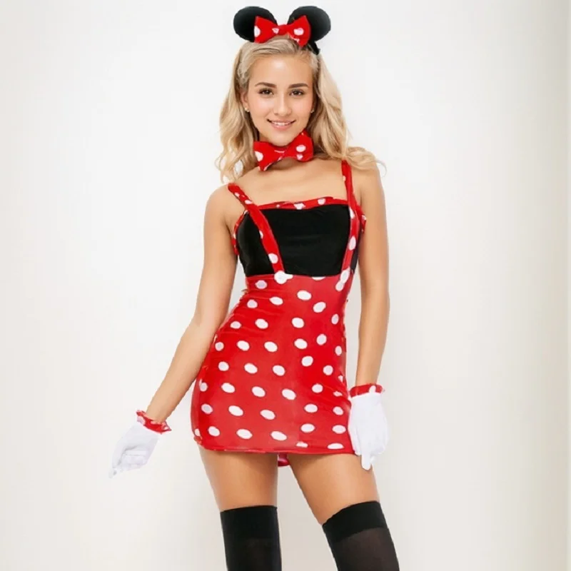 F1607 Sexy Darling Miss Minnie Mouse Costume