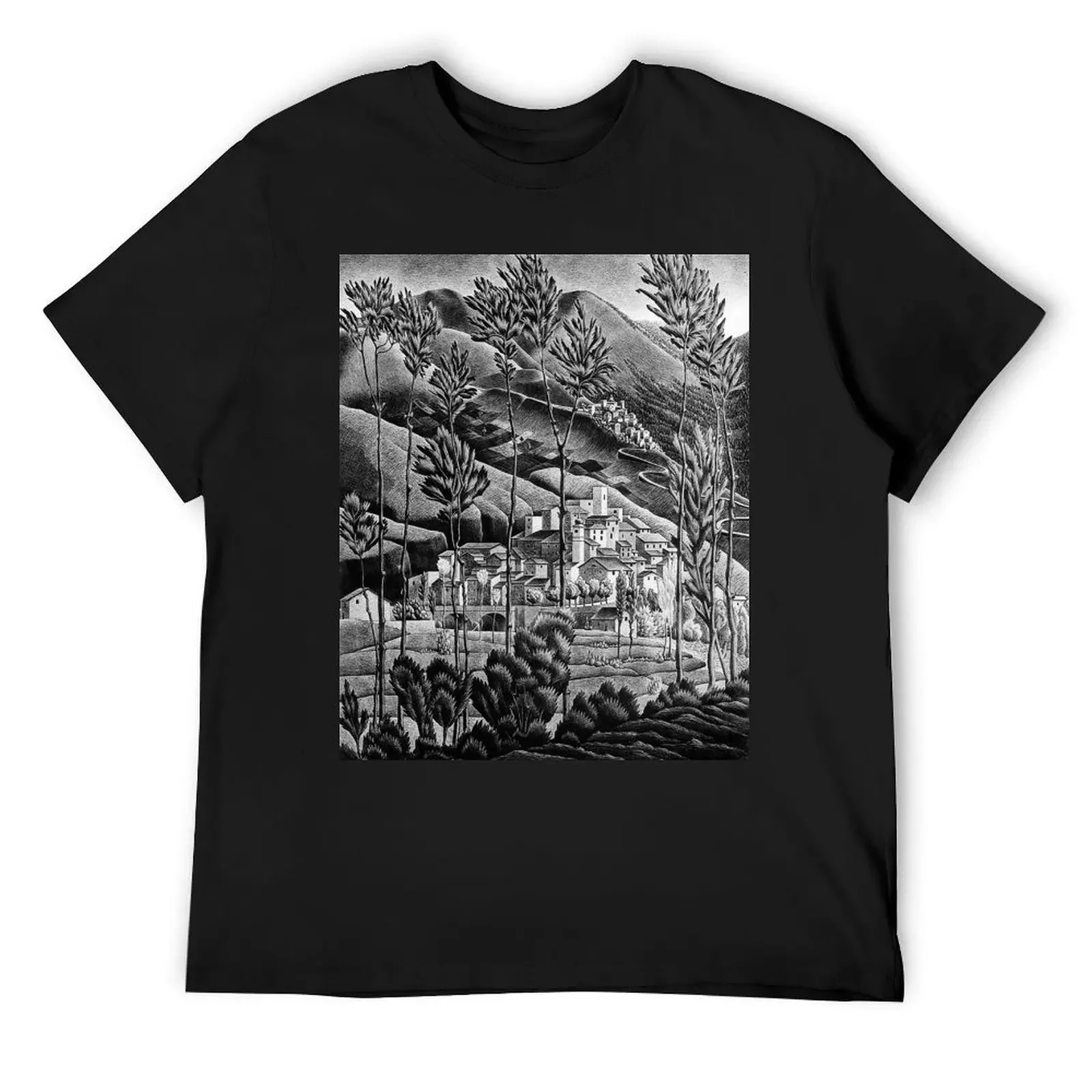 M.C. Escher T-Shirt anime tshirt vintage graphic tee graphic t shirts heavyweights mens vintage t shirts