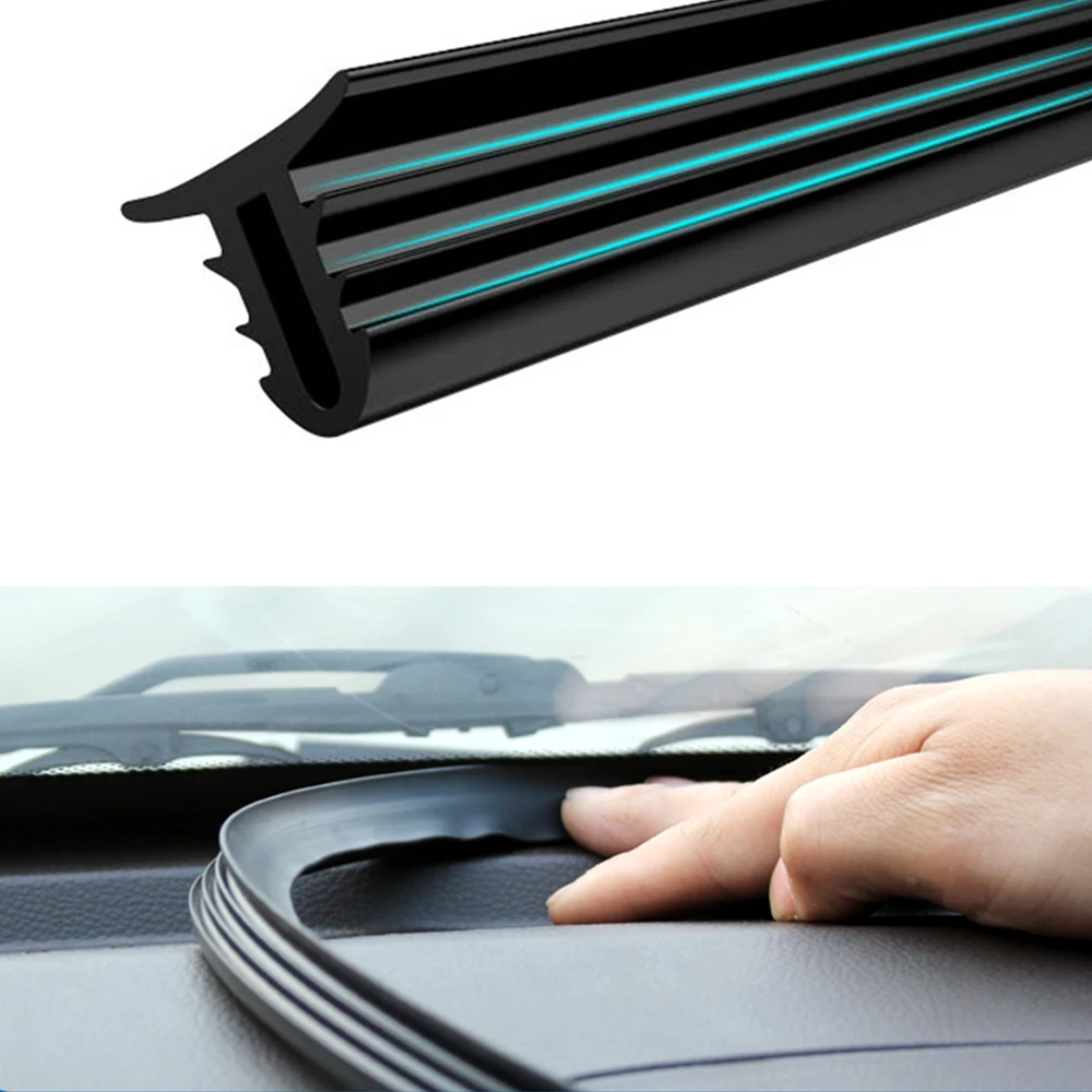 

Universal Car Windshield Sealant Dashboard Soundproof Rubber Seal Strip Auto Rubber Seals For Automobile Panel Seal