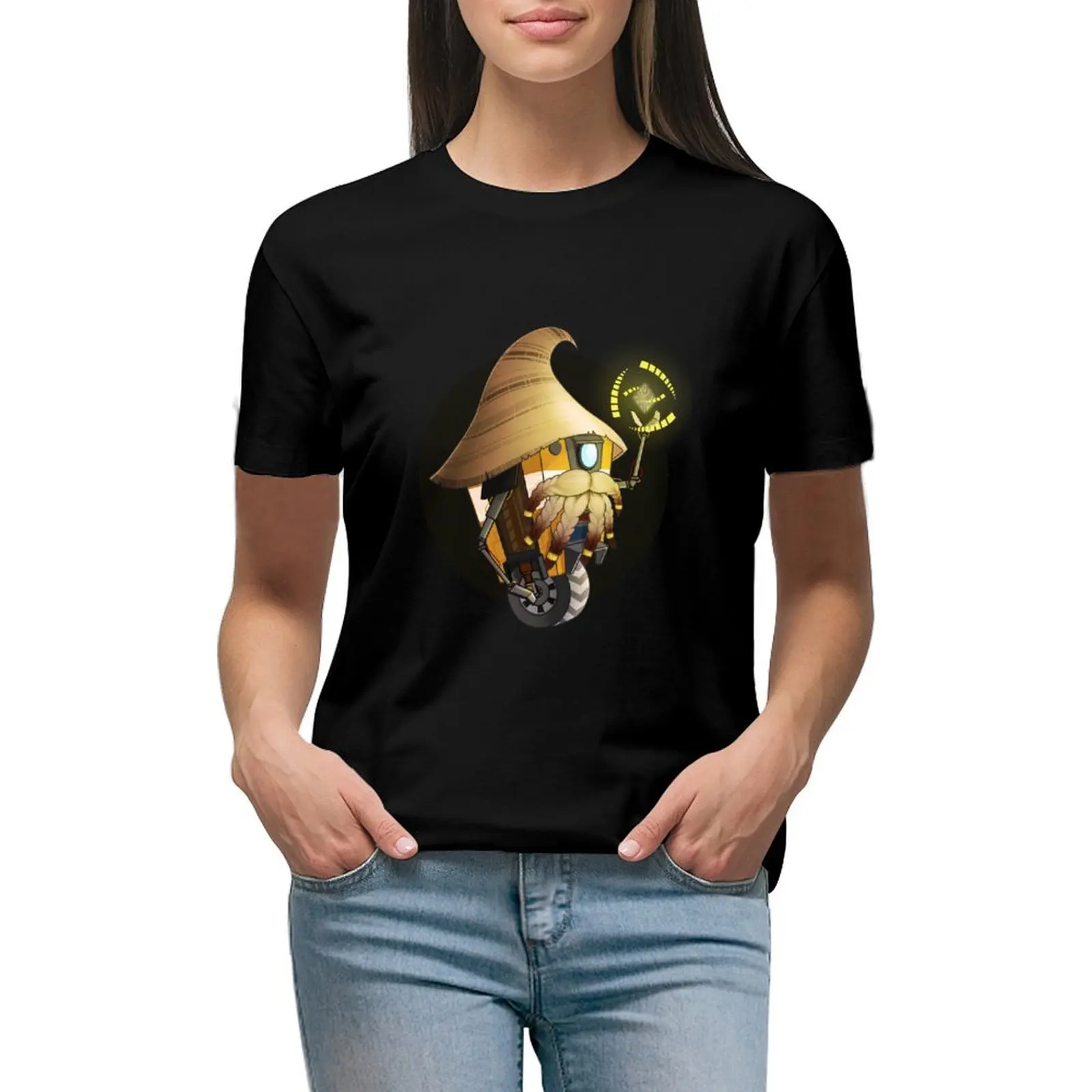 

MAAAAAGIC! T-Shirt Female clothing summer clothes vintage t-shirts for Women pack