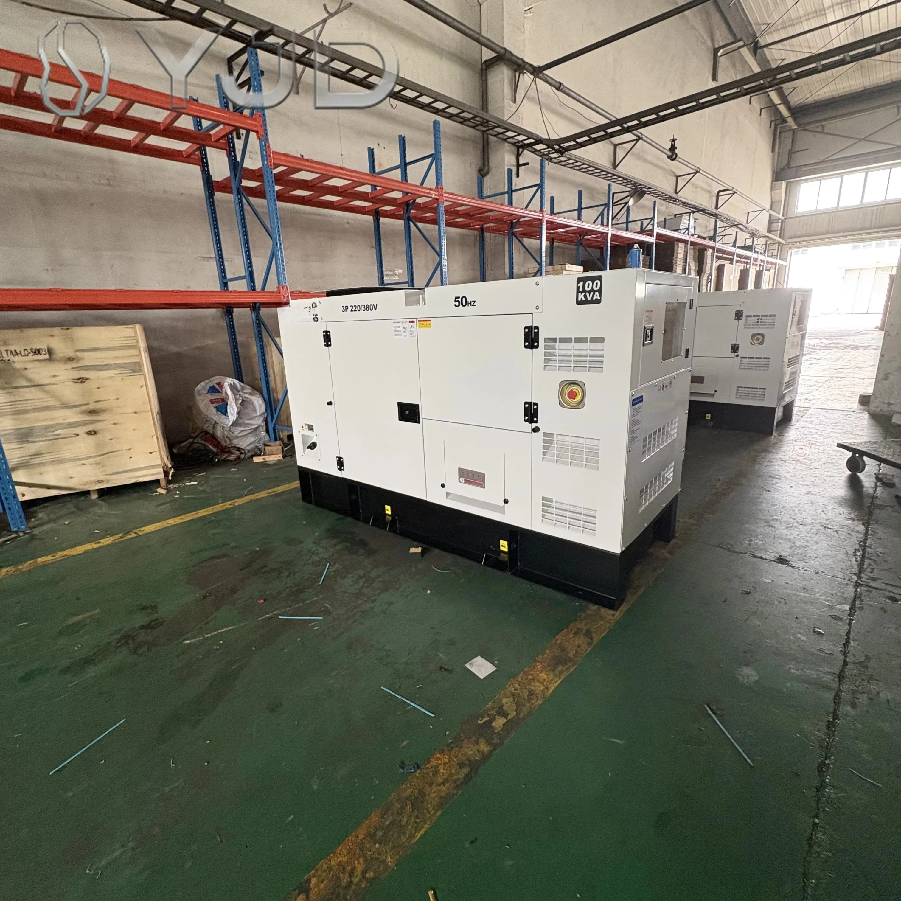 Trust Worthy 60HZ EPA  Perkin Brand 50KW diesel Generator Silent for Home Use
