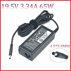 19.5V 3.34A 65W 4.5*3.0mm Laptop Oplader Adapter Voor Dell Inspiron 15 3551 3552 3558 5551 5552 5555 5558 5559 7568 P28E P57G