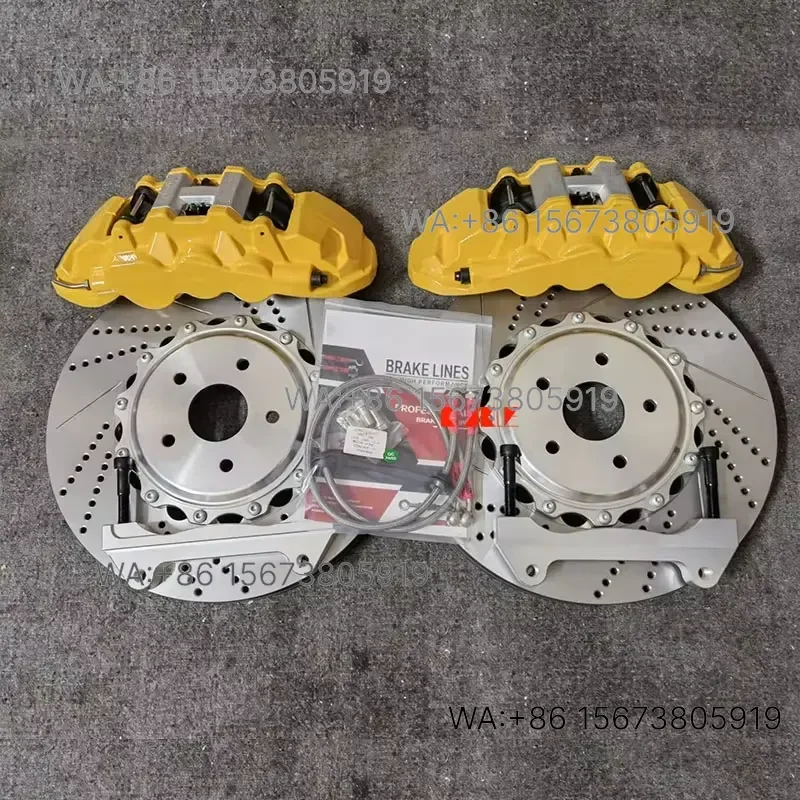 For Wmwmnu Upgrade Brake Caliper Kit 355mm 6 Piston  Smart two 451 2007-2014 19 Inch OE 4514210098 KLAKLE 8520