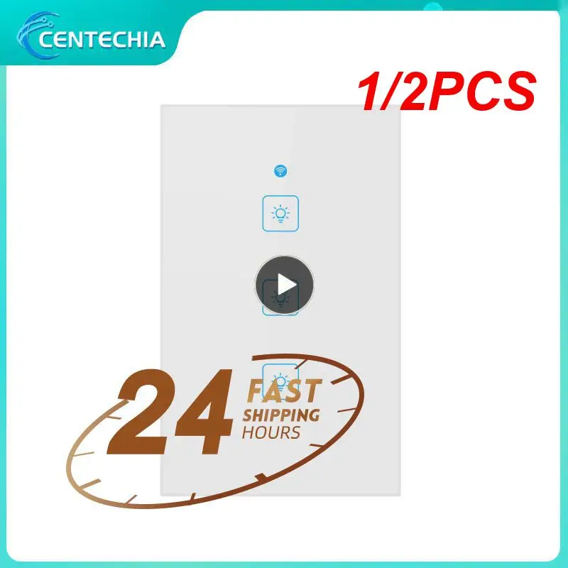 

US WiFi Smart Switch 90-250V 120 Model APP With RF Function Voice/Remote Control Work With Amazon Alexa
