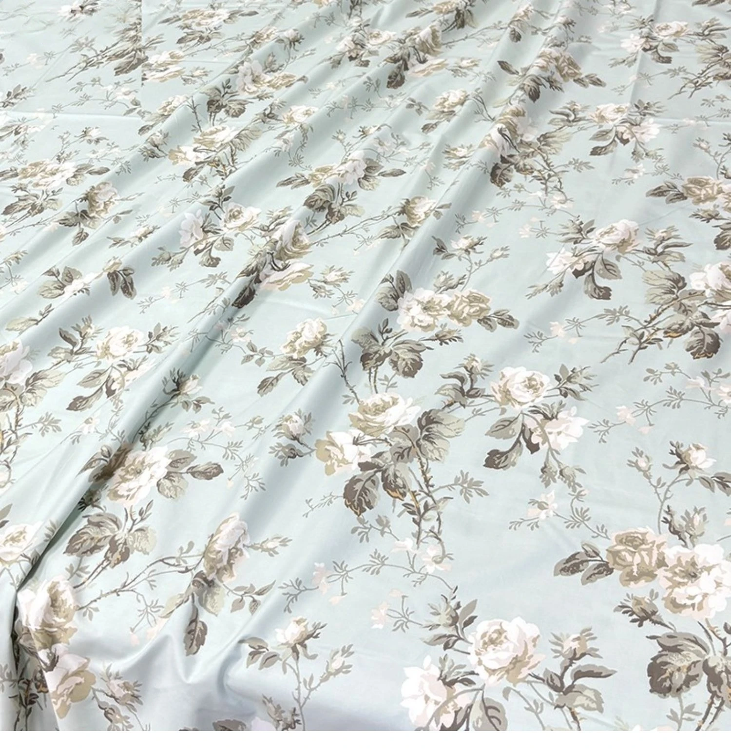 

Egyptian Cotton Fabric, Printed Colors, Super Width 280 cm 108 Inches, 2 m, 600 TC, 100% Egyptian