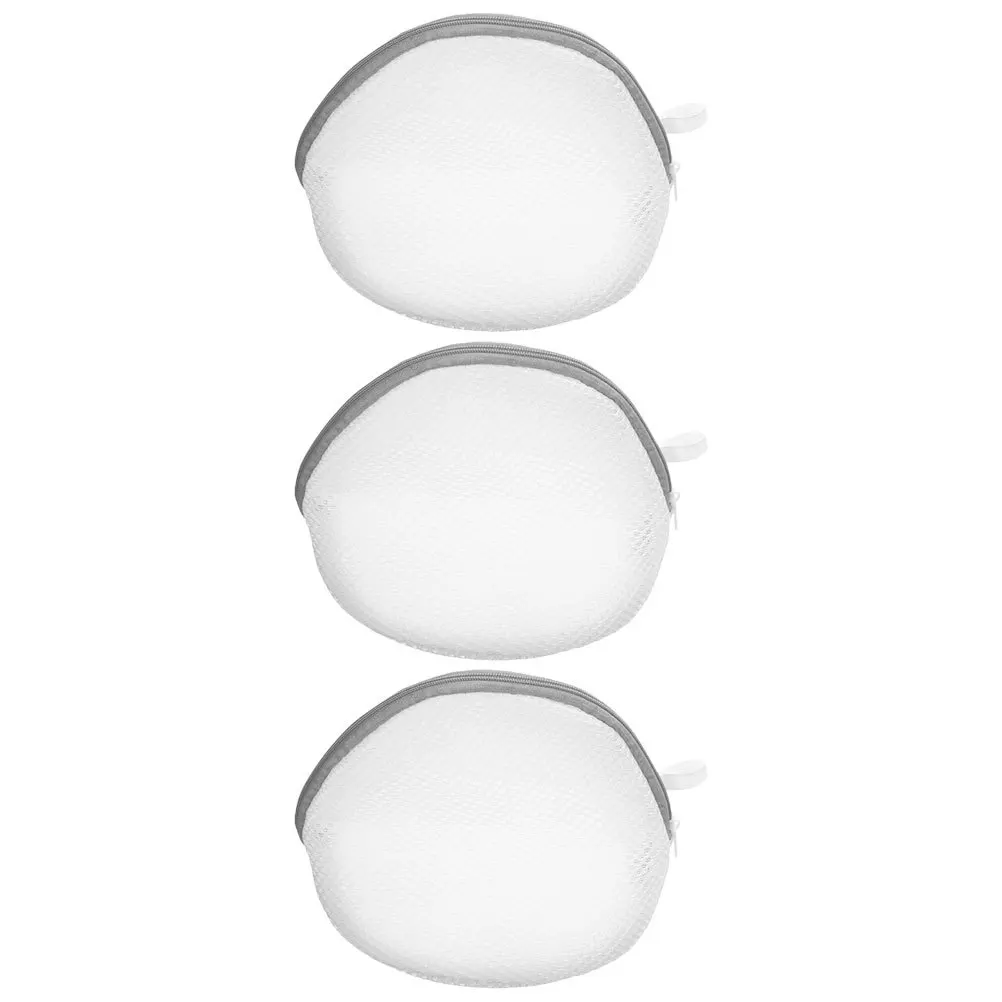 

3Pcs Laundry Mesh Bags for Delicates Wash Bra Lingerie Protection Triangular Shape Reusable Washing Machine Bag