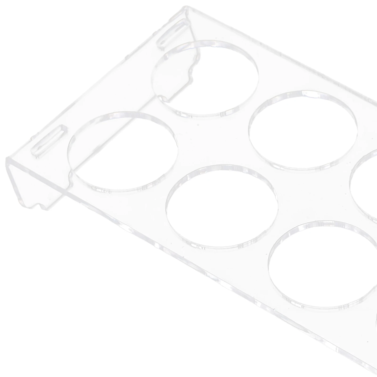 

Acrylic Storage ganizer 10 Eggs Fridge Holder Reusable Kitchen Large Capacity Container Multi Grids Design