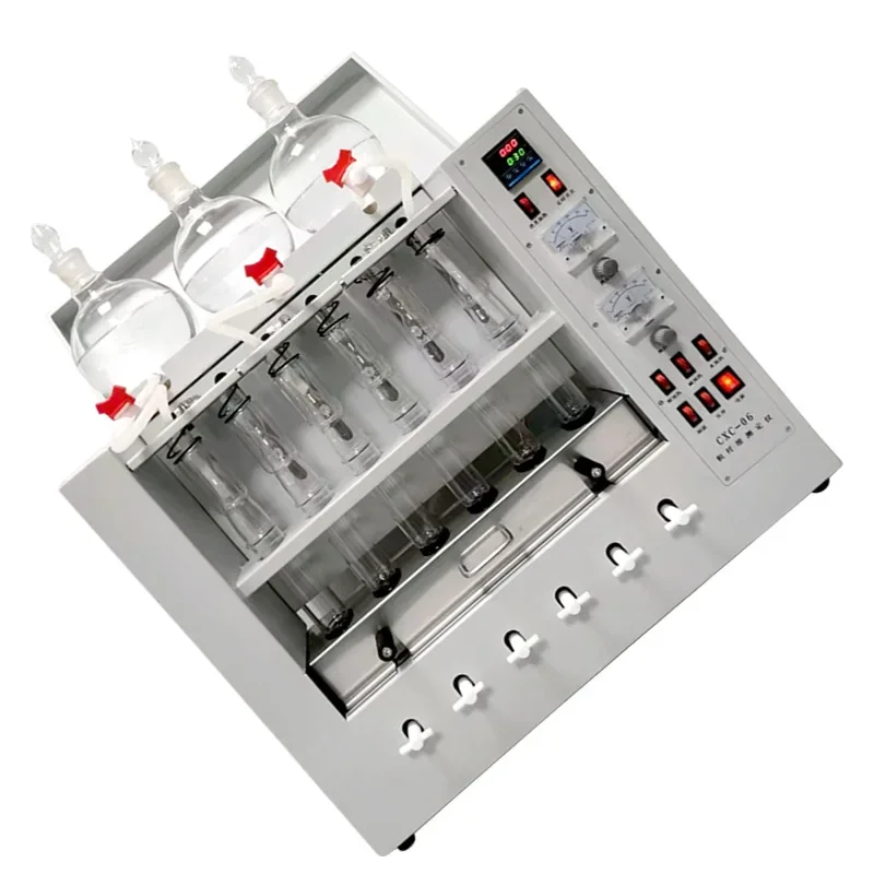 

Agricultural and sideline products crude fiber content analyzer, acid-base cooking method visual food analyzer