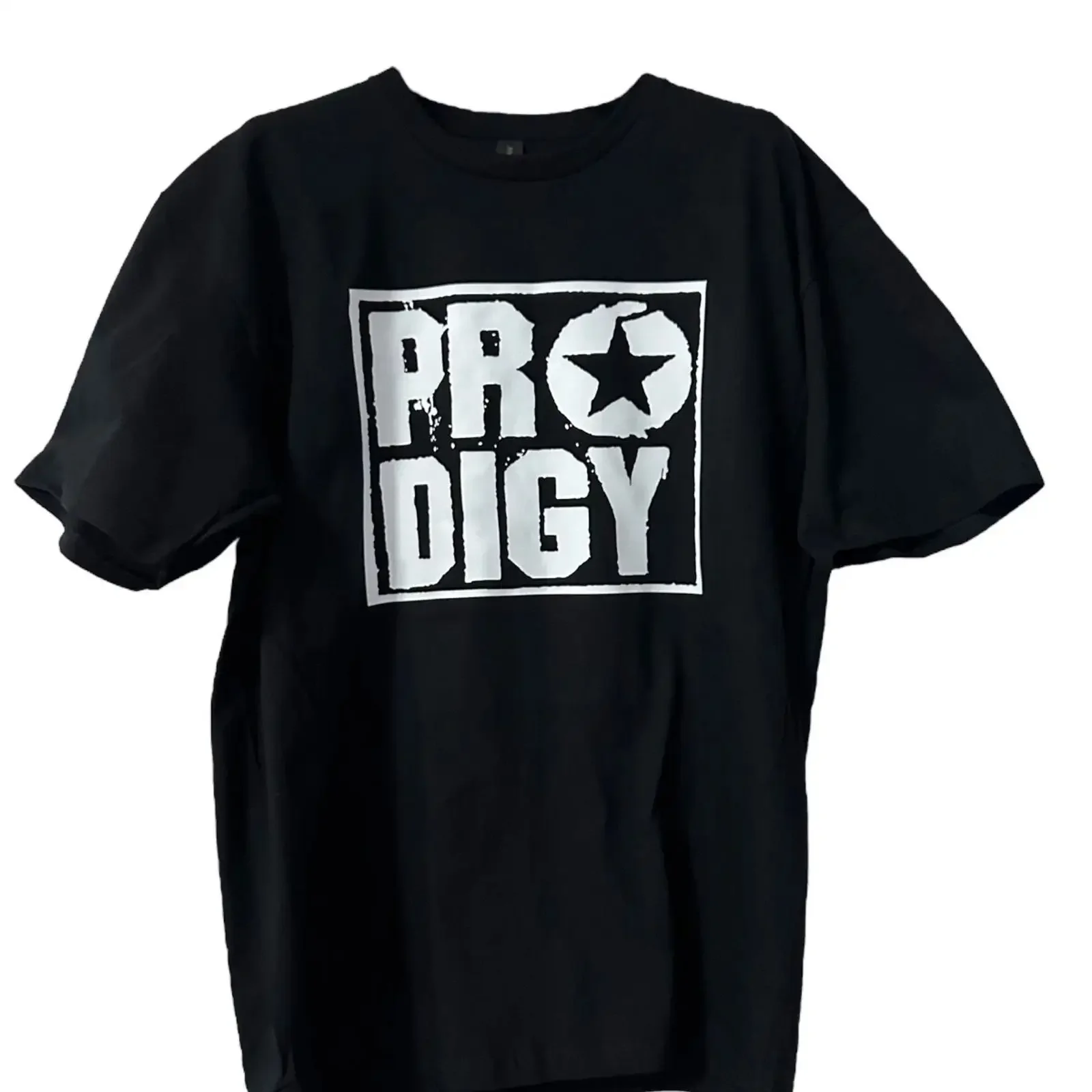 THE PRODIGY Black T Shirt Small 4XL unofficial inspired by vintage Washed fashion graphic Soft Stretched Top For Everyday Wear