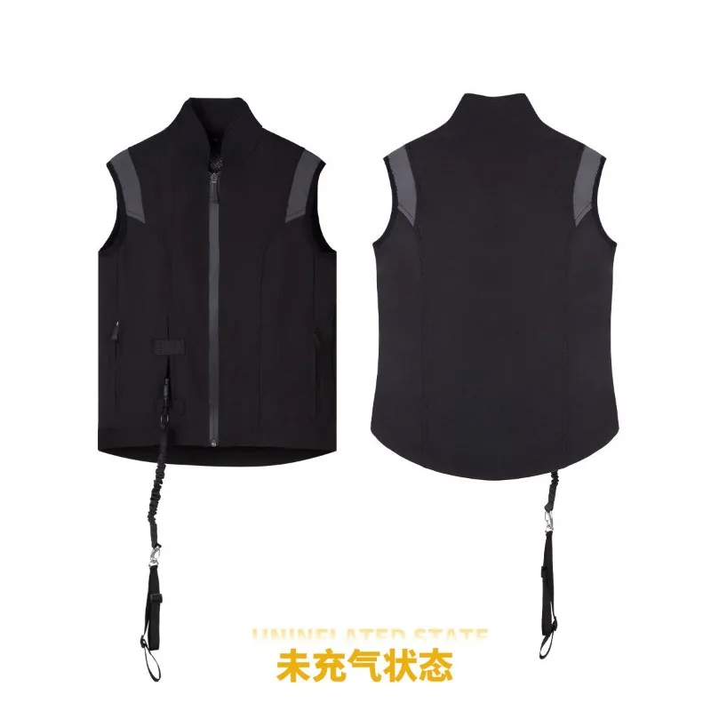 Equestrian inflatable armor gas cylinder riding safety vest new