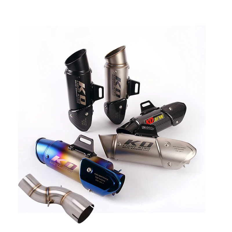 

Мотоциклетная выхлопная труба из нержавеющей стали Escape Moto, модифицированные системы глушителей, среднее звено, труба DB Killer для Honda CBR1000 2017-2025