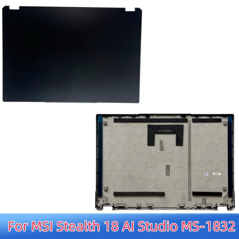New Shell For MSI Stealth 18 AI Studio MS-1832 Lcd back Cover Top Case Rear Lid A Shell