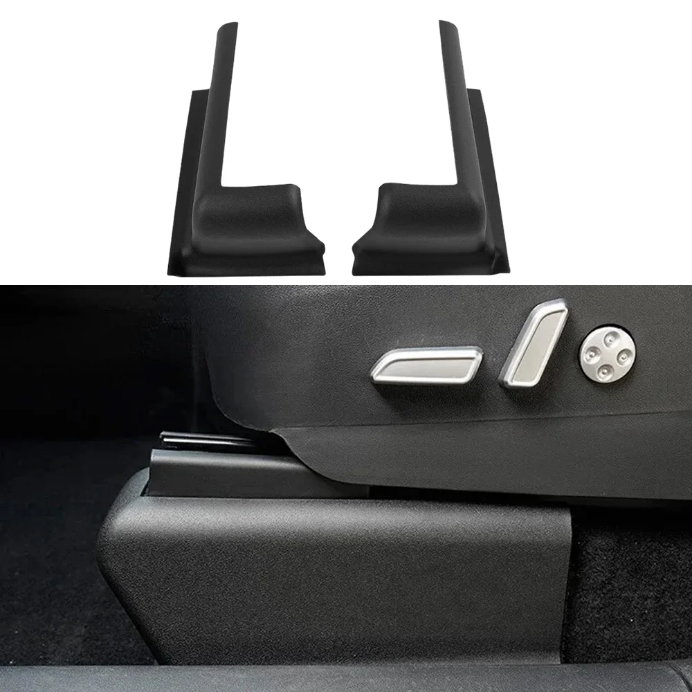 Car Under Seat Slide Rail Pad Cover Seat Bottom Wheel Protection For Tesla Model Y 2020 2021 2022 2023