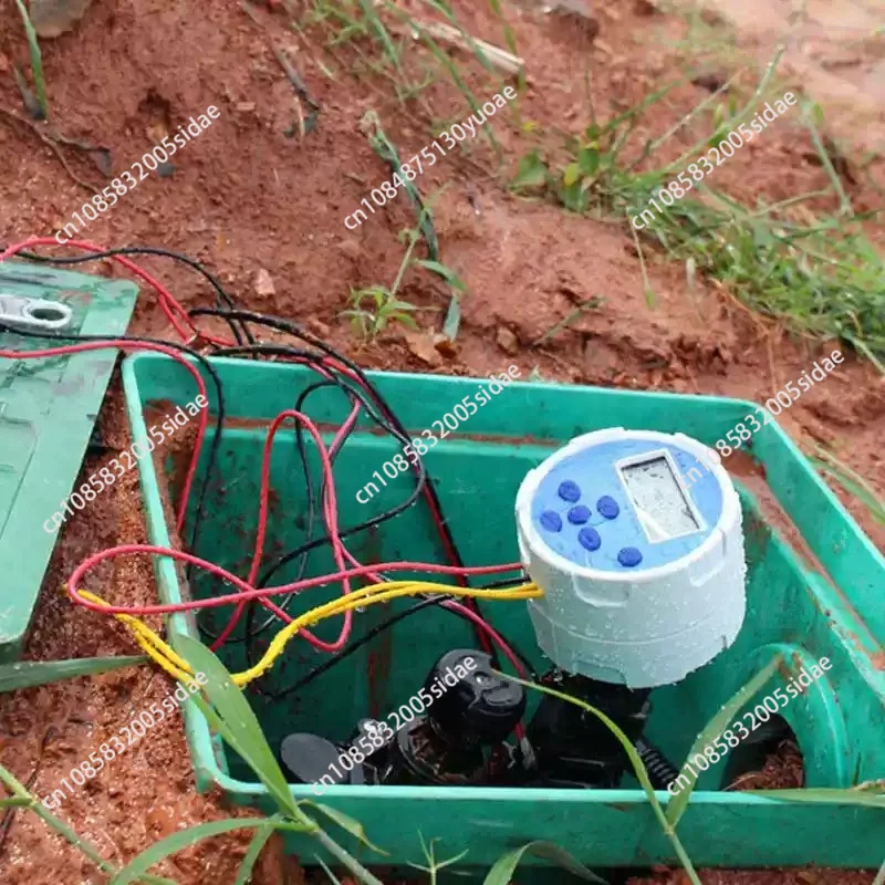 Smart Irrigation Solenoid Valve Wiring-Free Agriculture Irrigation Valve Greenhouse Orchard Lawn Controller
