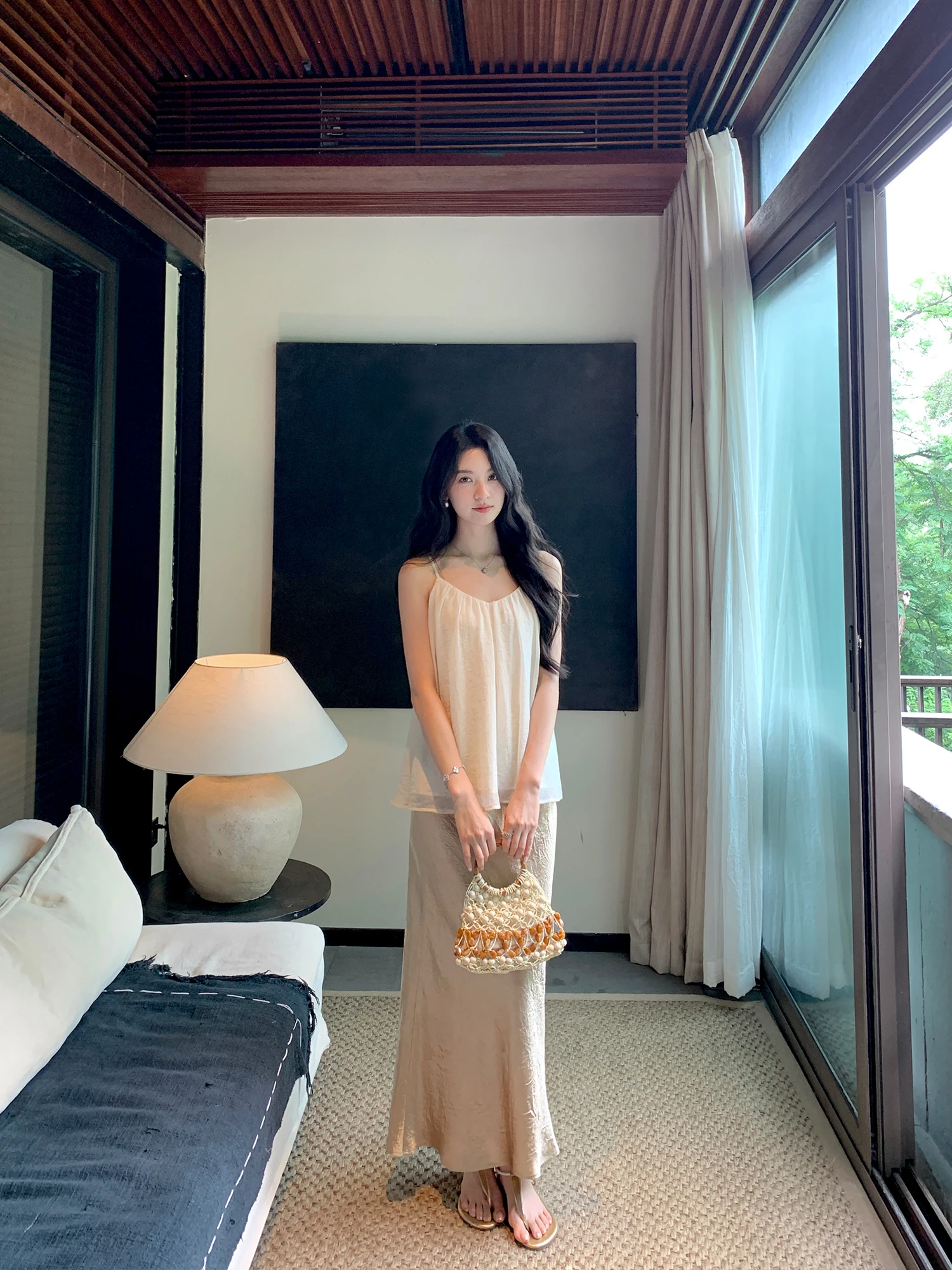 Pusumede Luxury Acetate Satin Half Skirt High Waist Women's Elegant Draping Fish Tail Skirt Premium Feeling Summer New Arrival
