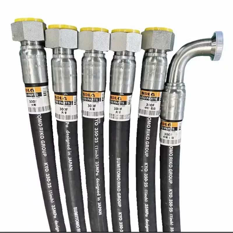 Hydraulic Hose Assembly High Pressure Hose Hydraulic Hose Kit Customized Complete Sets for Various Excavator Models