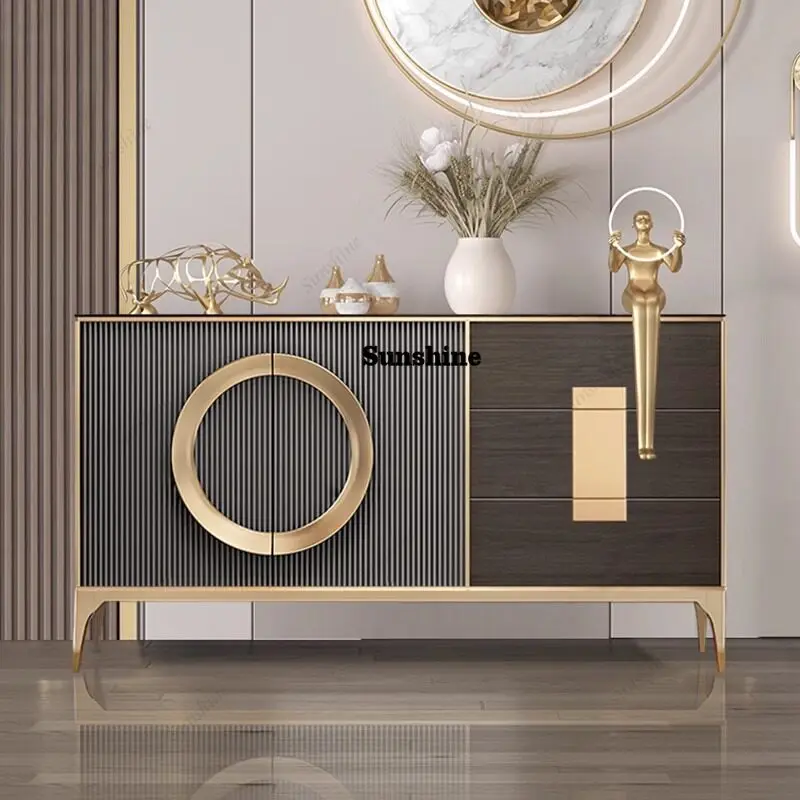 

Italian entrance cabinet, living room, slate sideboard, household door storage cabinet