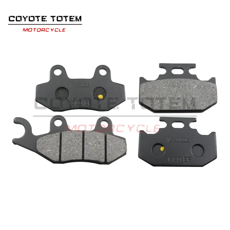 

The front and rear brake pads for motorcycles are suitable for Suzuki TS125/200, RM250, RMX250, and DR250/350