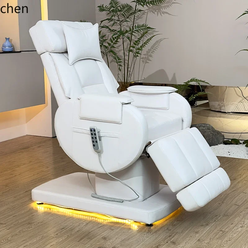 HT Multifunctional Electric Special Eyelash Chair Embroidery Chair with Bed Surface Heating