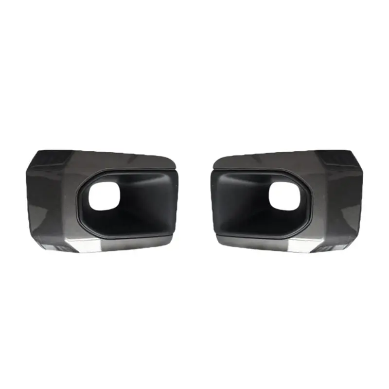 A95E-For Toyota Hilux 2020-2023 Compatible LED White Daytime Running Light With Protective Frame Car Fog Lights