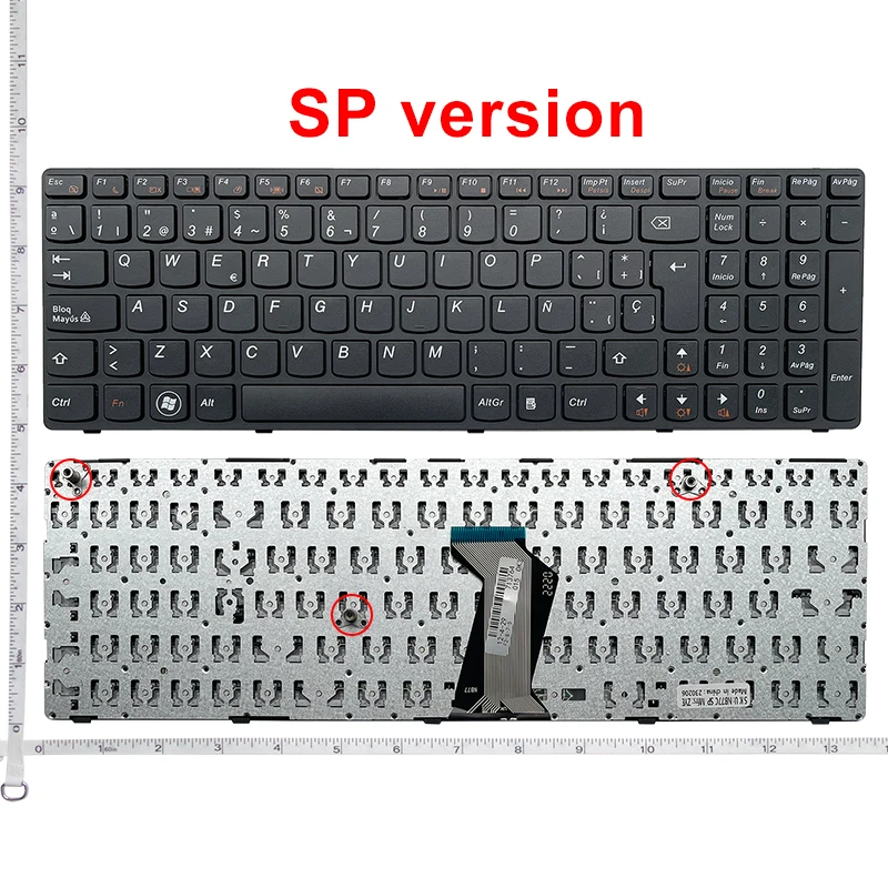 US/RU/UK/GR/AR/FR/SP/KR English Laptop Keyboard For Lenovo V570 V575 Z570 Z575 V570A/G/C B570 B570E V580/C B570G B575/E B590/A