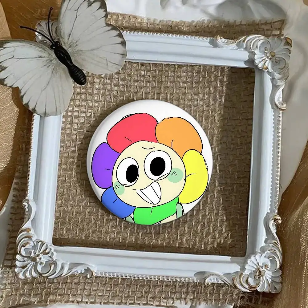 الكرتون لعبة D-Dandys World-S شارات صفيح لينة زر دبوس بروش شارة معدنية مخصصة مجوهرات اكسسوارات قبعة حقيبة التلبيب